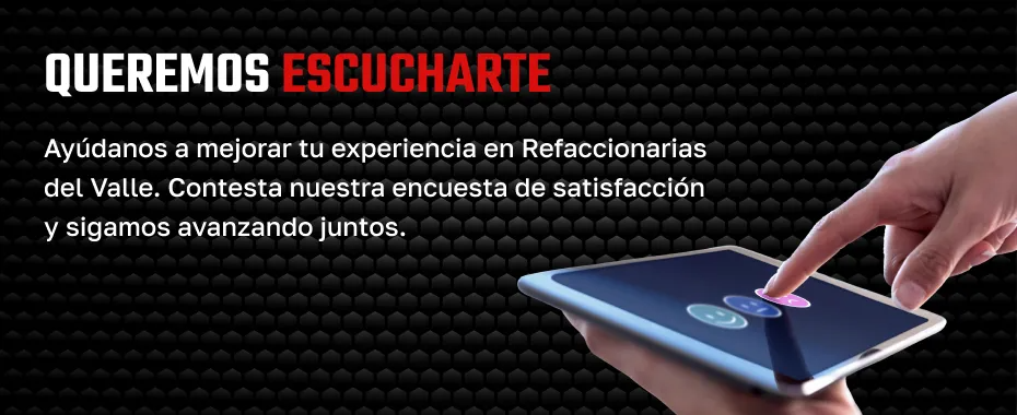 Queremos escucharte