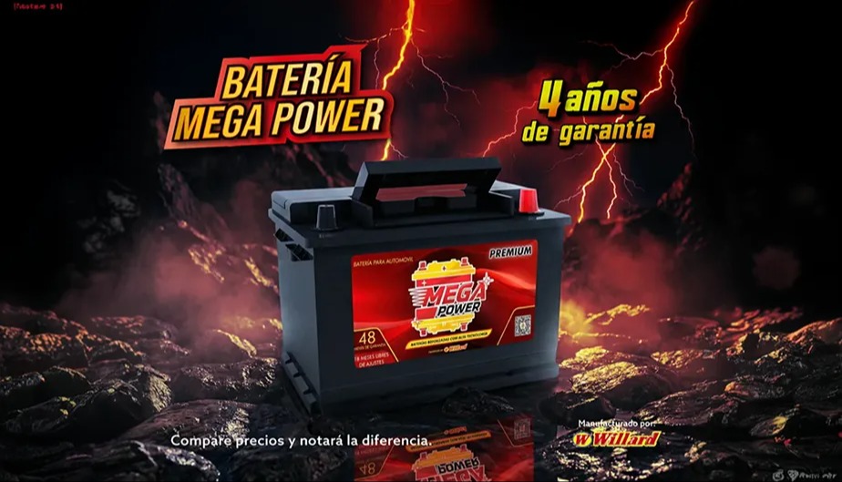 Batería mega power