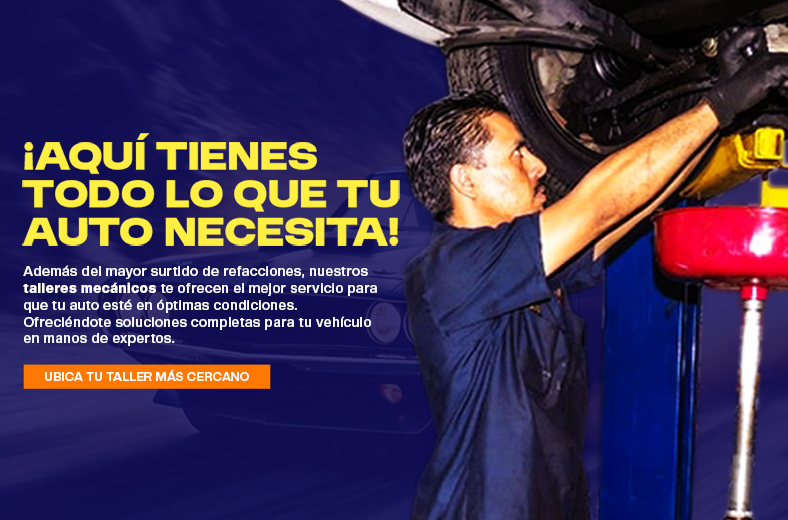 ¡Aquí tienes todo lo que tu auto necesita!